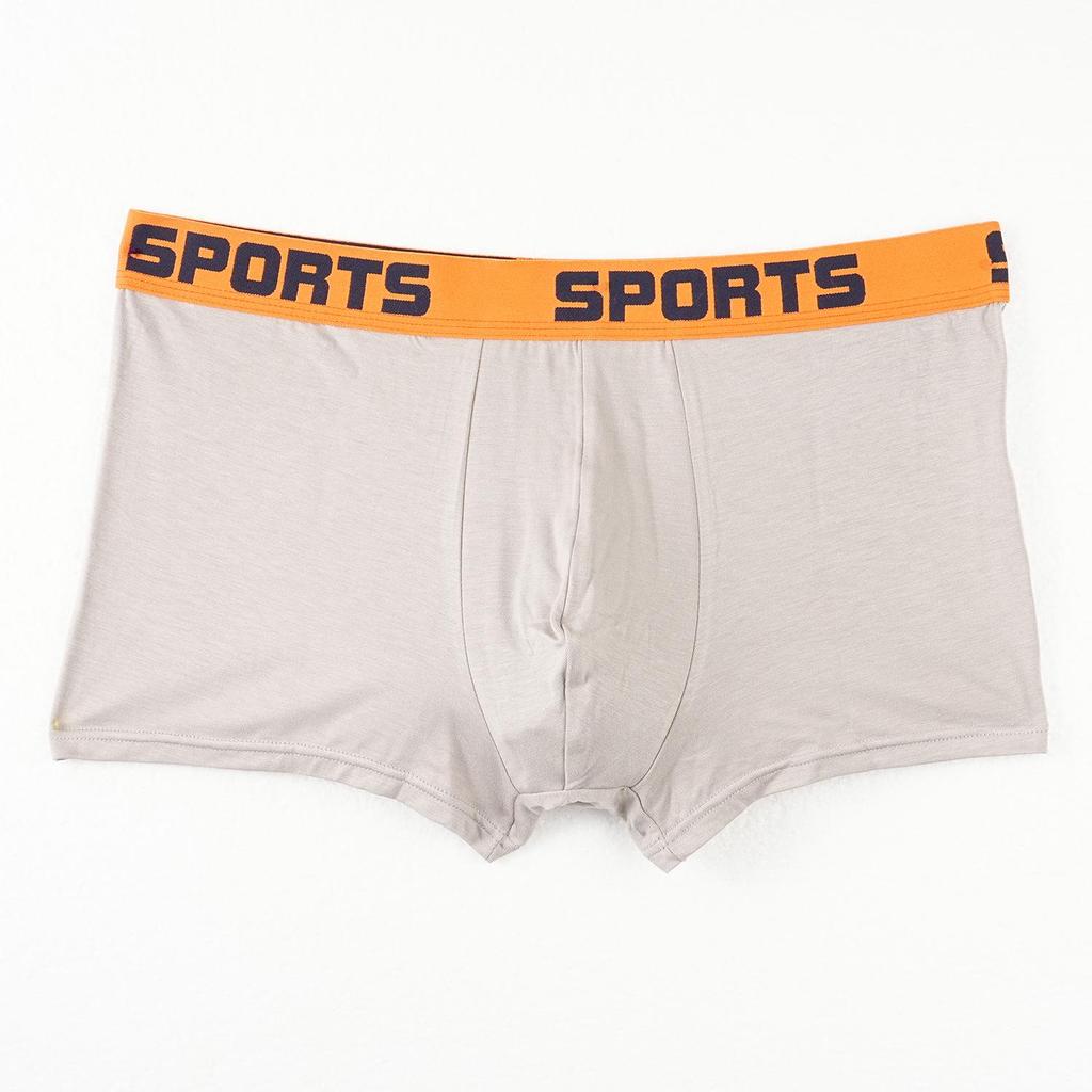 Men's High Elasticity Modal Boxer Shorts - Trendy Sports Personality Briefs