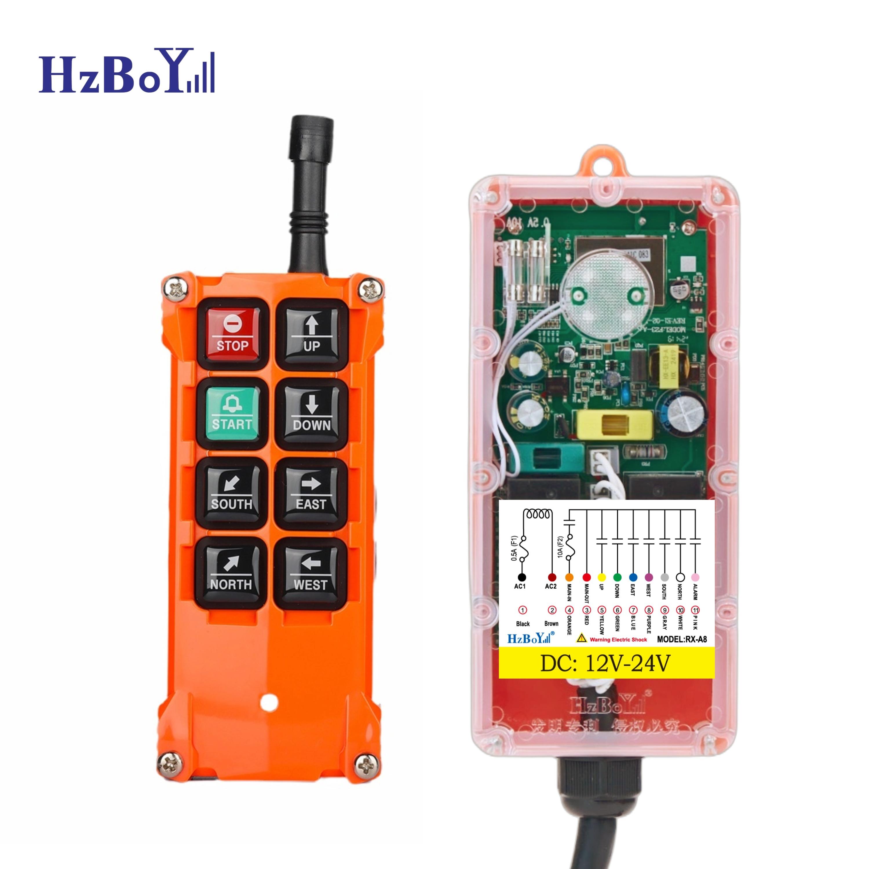 F21-E1B 6-Button Wireless Telecrane Remote Control Motor Starters for Efficient Crane Operation