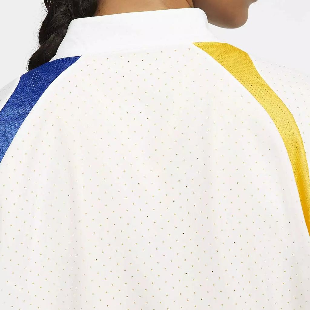 Nike Jackets Women's White/White/University Gold/University Red Stand Collar Moderate Other CK2701-100
