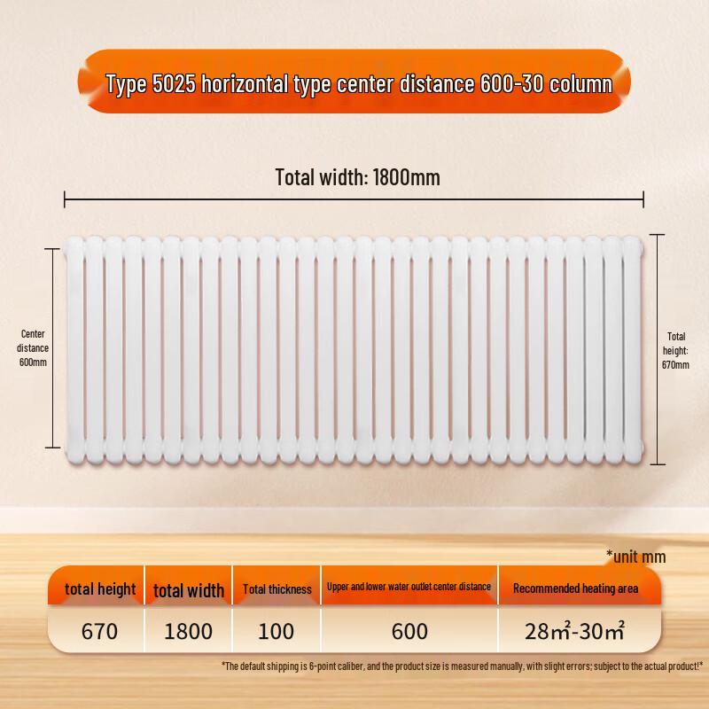 Steel Household Hydronic Radiator
