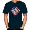 Football T Shirt Men Cotton Print American Flag Crack Graphic Short Sleeve Tees NFL Team Fan Casual Sports Tops Summer O-Neck Daily Wear Shirts