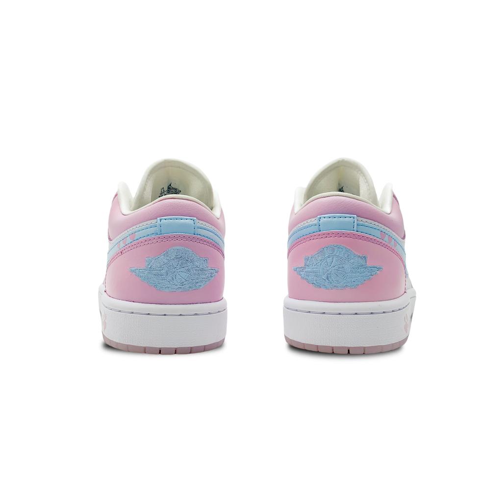 Jordan Air Jordan 1 Vintage Basketball Shoes Women's Low top Blue HM3706-141(Team188-)