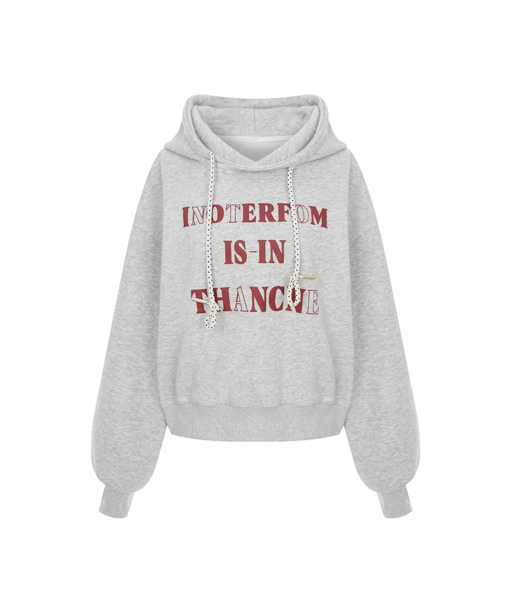 Худи с принтом Page Flynn String Lettering_P6Ats021C Grey/Free