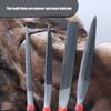 4Pcs Mini Needle Files Set Bearing Steel Metal Woodworking Stone Trimming