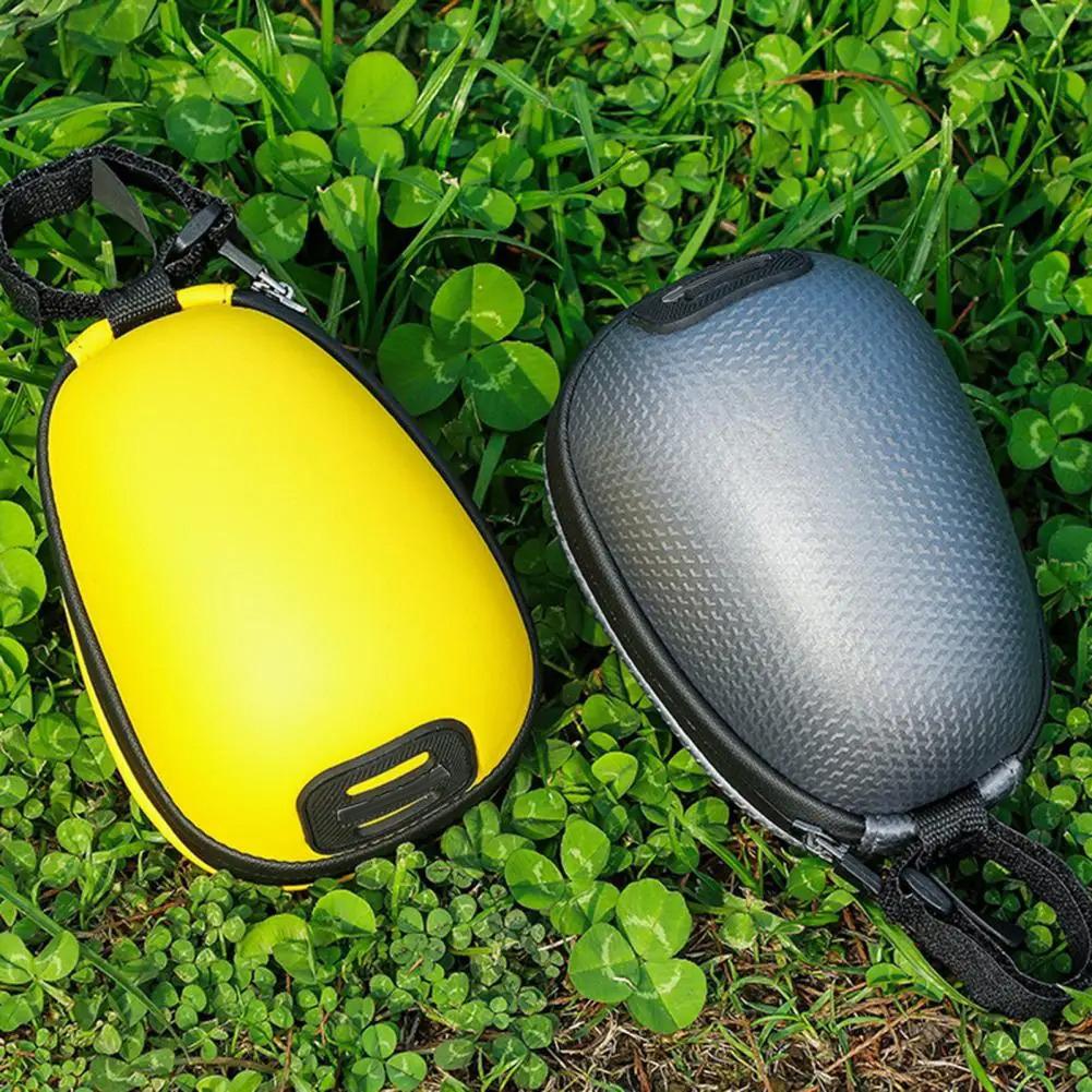 Bicycle Hard Shell Strap-On Saddle Bag, Mini Seat Bag With Waterproof Zipper, Lightweight Compact Bike Cycling Bag For Mountain Road Bike