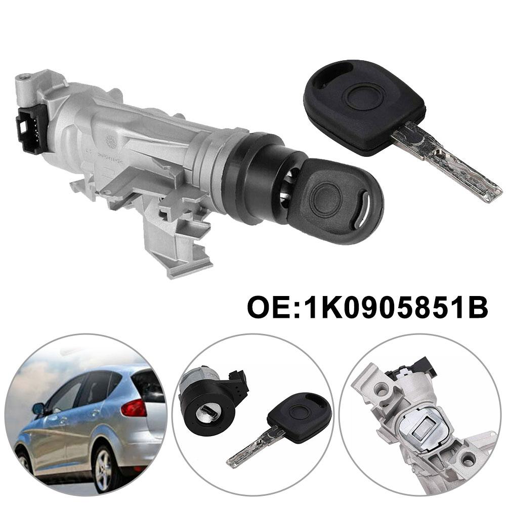 

Для VW Golf MK5 MK6 A3 8P Touran переключатель замка зажигания с ключом серебряный