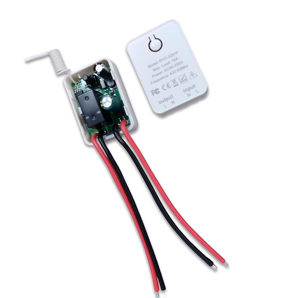 Wireless Remote Control Switch 110V/220V 16A for Lights & Water Pumps
