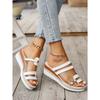 Large Size Wedge Sandal Slipper Summer Comfortable Fashion Slipper with Platform Bottom and Muffin Bottom