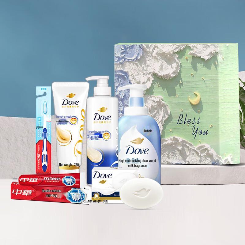 Dove Deeply Nourishing Shower Foam 6-Piece Set