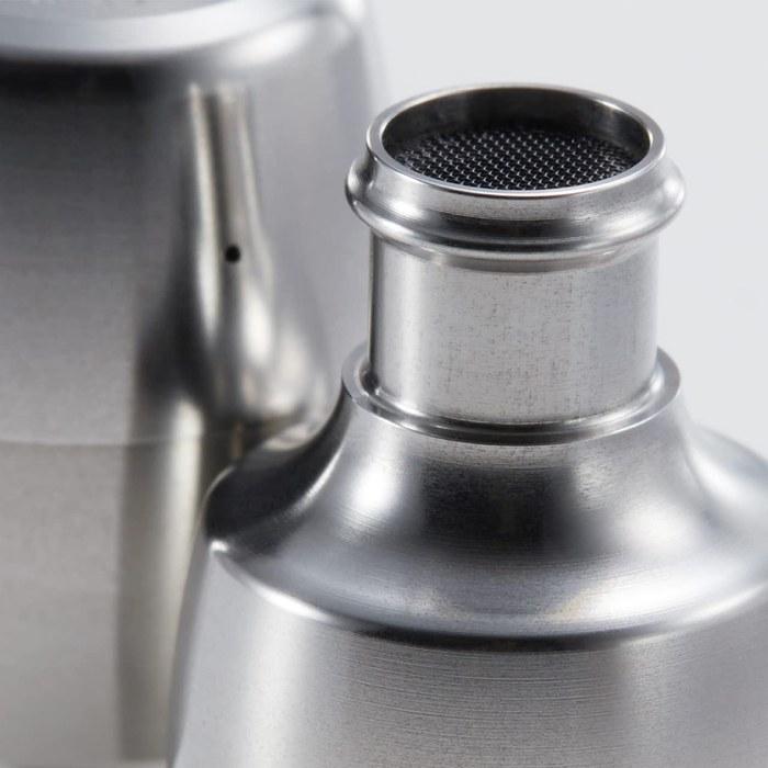 Radius HP-W200 Doblebe Series Stainless Steel High-Resolution Earphones: Ne High-Resolution MMCX Detachable Cable Stainless Alloy Housing