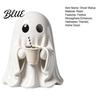 Indoor Halloween Table Centerpiece Ghost Figurine Resin Spooky Cute Statue Funny Creepy Year Round Interior Decorations Tabletop Ornament