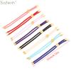 5Pcs Nylon  Black Red String Woven Rope Adjustable Link Chain for Connectors Charms Bracelets Jewelry Making Jewelry Findings