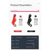 Off Road 4x4 Car Exterior Accessories Reinforced Front And Rear Tow Hooks For 2019-2024 SUZUKI New Jimny JB74 Conversion Parts