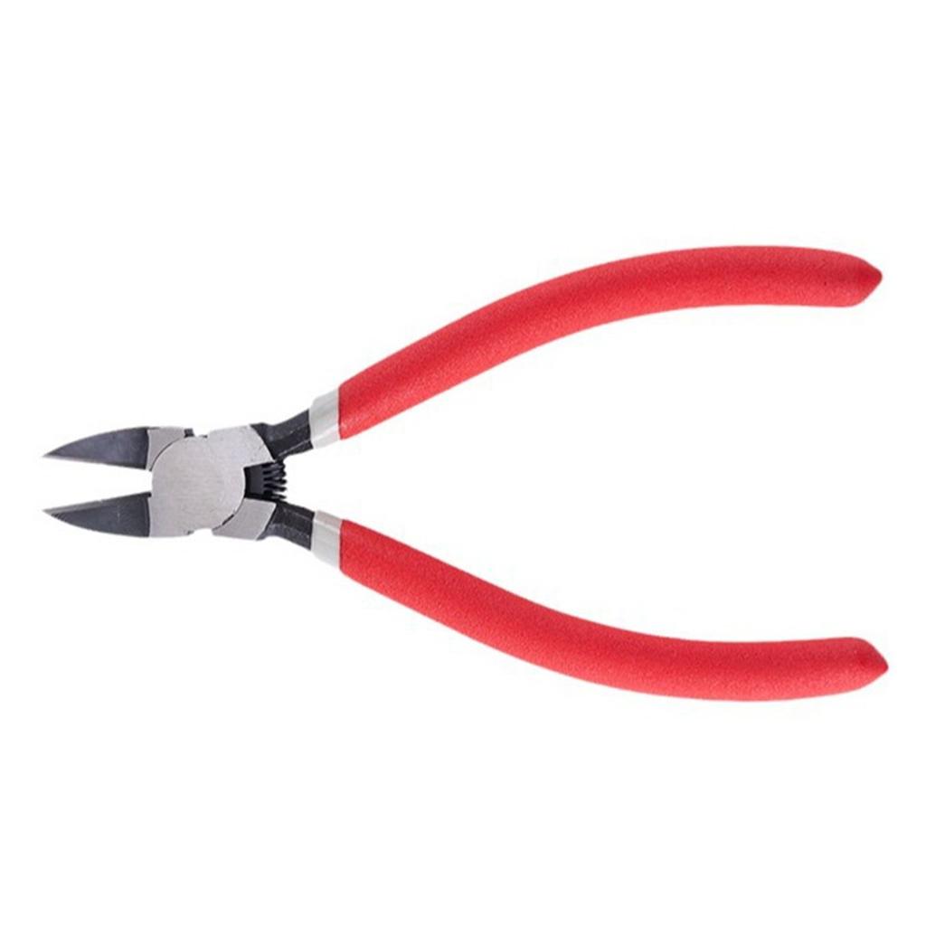 Compact 6 Inch Angled Wire Cutters AntiRust Chromium Vanadium Steel Tool For Tight Space Cutting Operations Tool