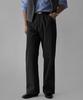 BOWLOW PRODUCT Cotton Cation Semi-Flare Pants [Charcoal]