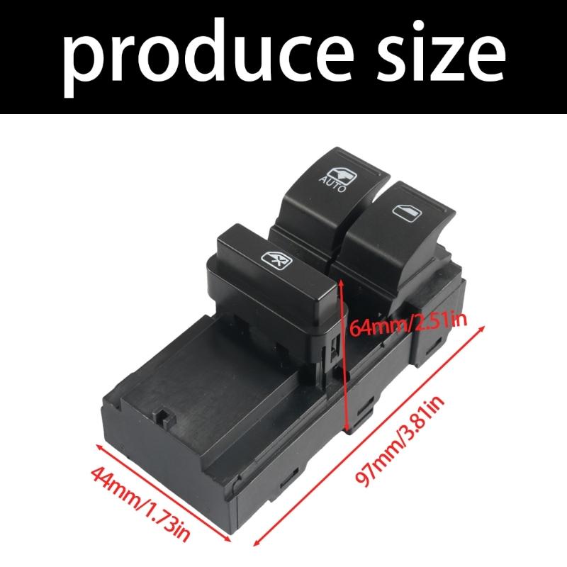 Strong Strength Power Window Regulator Switches 6RU959858B Reliable Window Motor Controller Plugs & Play Designs for Vehicle 