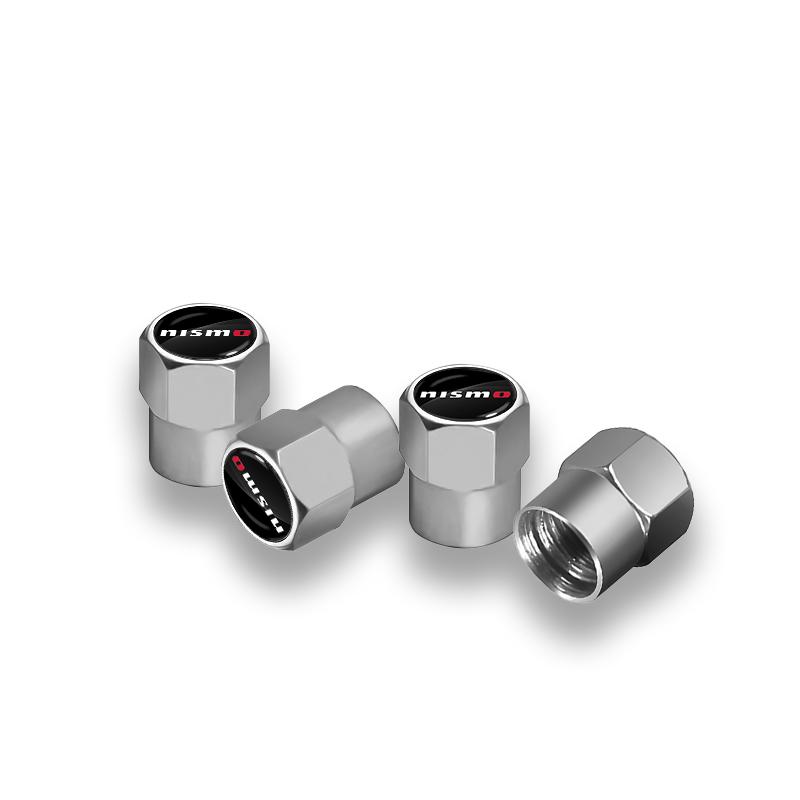 Car Wheel Tire Valve Caps Air Stem Covers Accessories For Nismo Nissans Tiida Teana Skyline Juke X-trail Almera Qashqai Goods