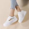 36-42 Women Sneakers Women's PU Leather Sneakers Sports Shoes Flats