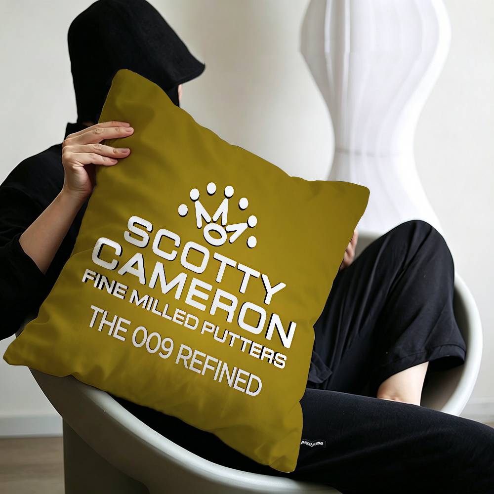 Golf S-Scotty C-Camerons Pillow Cushion Cover Pillowcase Living Room Sofa Home Decor Customized