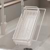 Self-draining Dishcloth Drainer Waterproof Cloth Drain Rack Multifunctional Sponge Holder  for Home