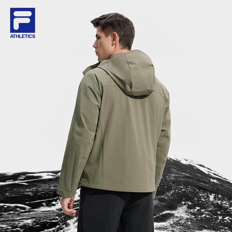 FILA EXPLORER Jacket Men's Ancient Tree Tea Green A11M547702FKK