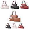 Stylish Colorful Patchwork Women's Bag For Moms Crossbody Fashionable Tote Handbag