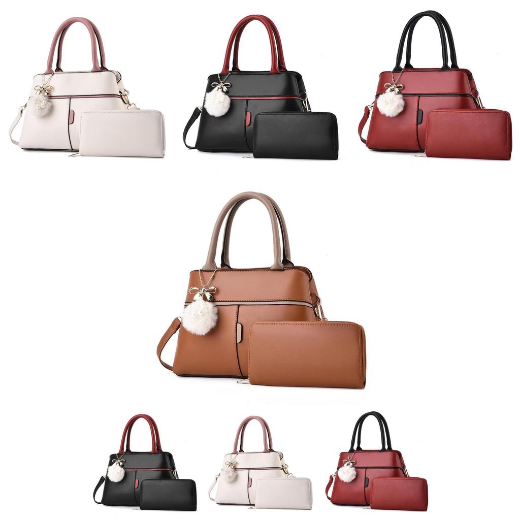 Stylish Colorful Patchwork Women's Bag For Moms Crossbody Fashionable Tote Handbag