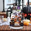 Halloween Tiered Tray Decor Set Cute Farmhouse Halloween Decor  Party Supplies