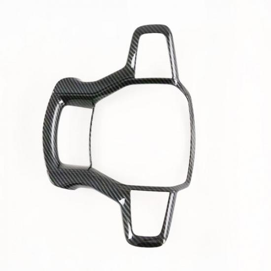 For Chevrolet Blazer 2019-2022 ABS Interior Steering Wheel Cover Trim Molding
