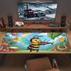 Maya the Bee Print  Cushion Non-slip Laptop Tablet Big Mousepad XXL Mat Mini PC Playmat With Lock edge