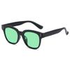 Ins Fengfan Meiya Same Yellow Sunglasses Women's Square Sunglasses Harajuku Retro Personalized Glasses Men