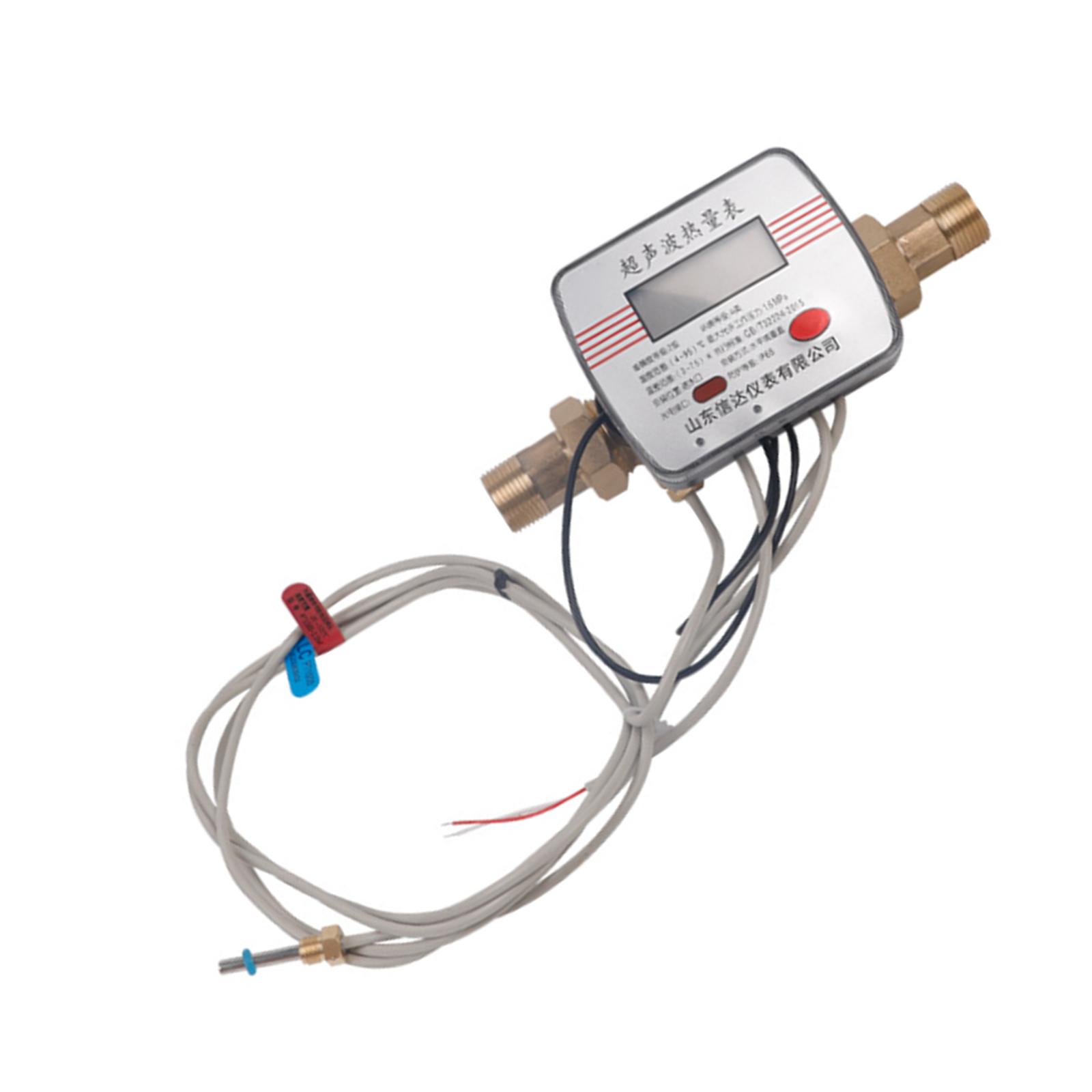 

Модернізації Ультразвуковий Теплолічильник Латунний Витратомір з РК-дисплеєм Пристрій для вимірювання тепла для Систем Домашнього Опалення A