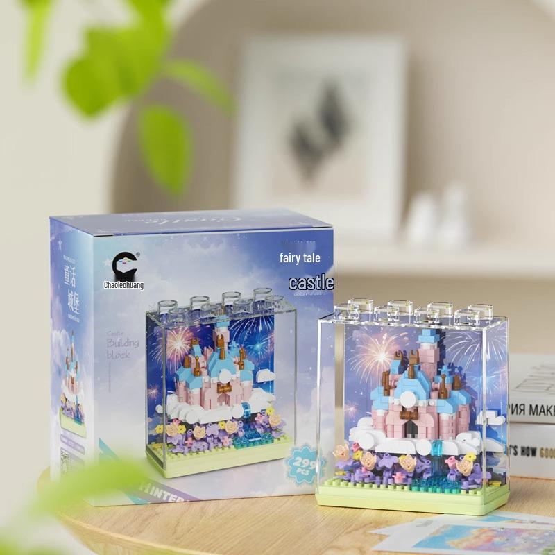 Secret Garden Flower Building Blocks: Rose & Carnation Potted Plant Toy - Perfect for Children's Play and Teacher's Day Gifts