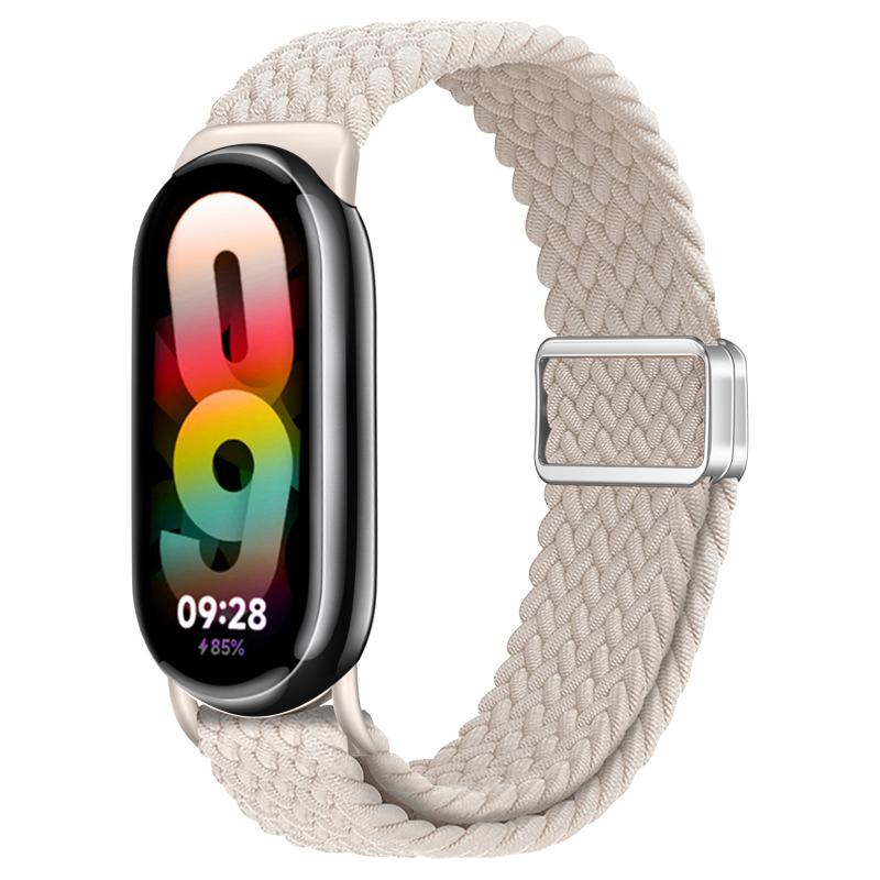 Horlogebanden voor Xiaomi Mi Band 10 9 8 NFC Vervangende riem accessoires magnetisch Gevlochten correa armband Miband 9 Miband 8 Band