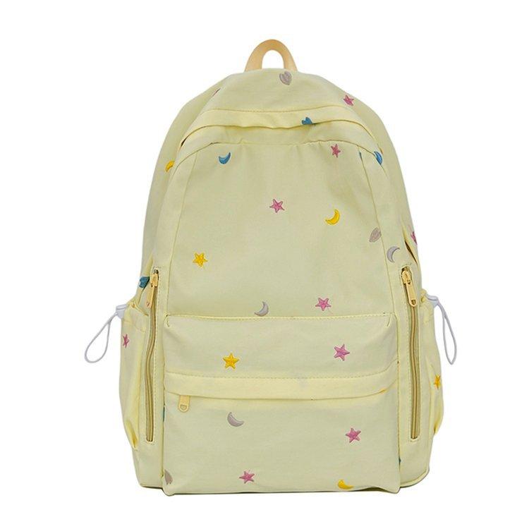 Schoolbag Summer School Bag Female Junior High School Student Niche ins Large Capacity Backpack Japanese Travel College Student Backpack