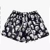 Pantaloncini da uomo estivi alla moda, stampa floreale vintage, abbigliamento casual, pantaloncini da vacanza, pantaloncini da spiaggia eleganti da uomo, taglie forti