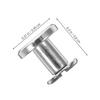 12Pcs Handcrafted Binding Screws for Handbag Journals Rivets DIY Bookbinding Repair Metal Studs Fasteners