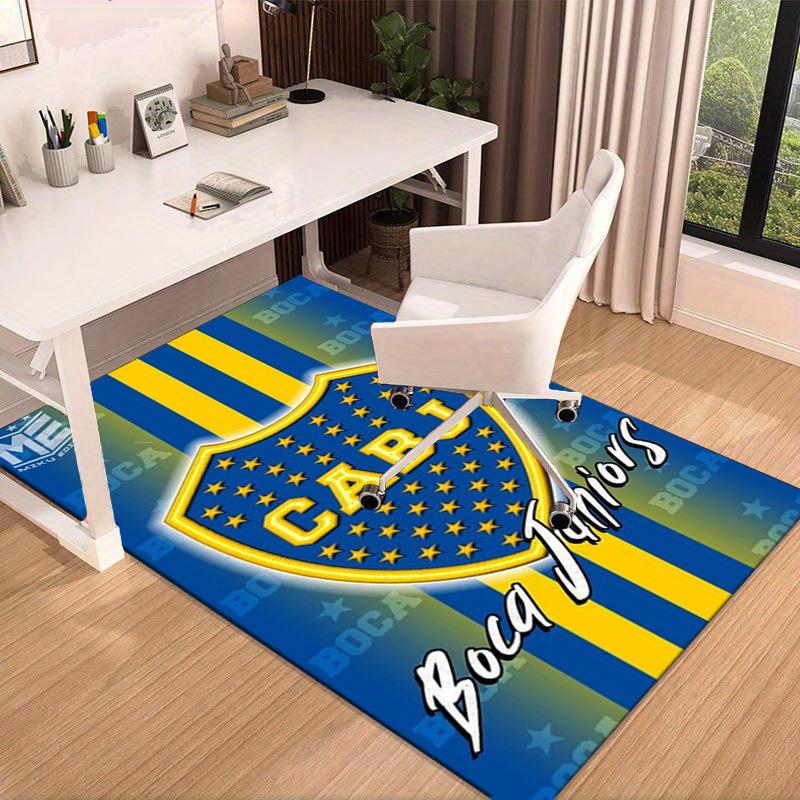 Boca Football Club Printed Area Rug for Office, Chair Rug, Decorative Carpet Floor Mat, Large Size Fan gifts Christmas gifts