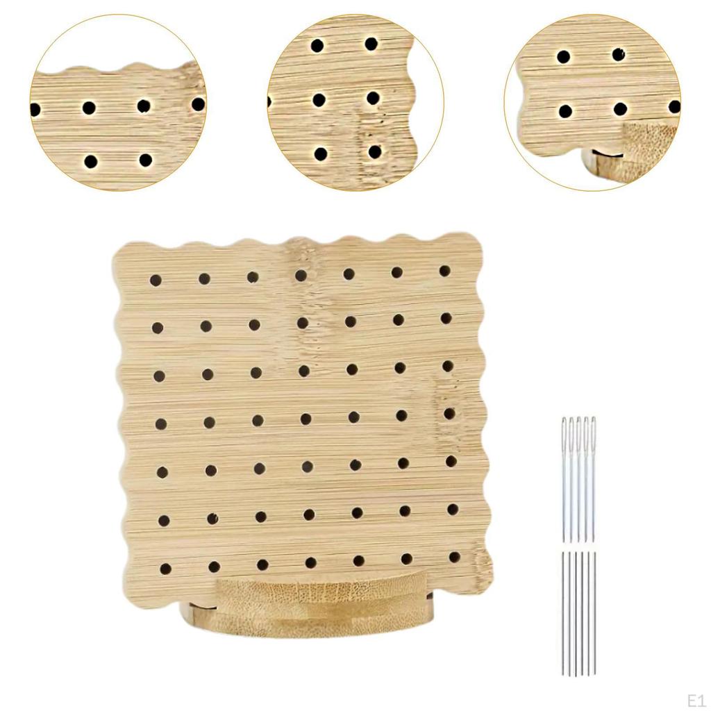 Virknålsblockeringsbräda och nålar för nybörjare stickningspresenter