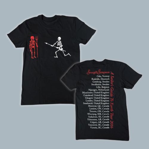 New Rare Sturgill Simpson T-Shirt Retro Vintage Tour 2017 Unisex Shirt 6D596 M