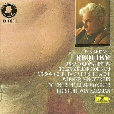 CD WOLFGANG AMADEUS MOZART / ANNA TOMO - Requiem 4312882 Deutsche Grammo 1991 Germany Classical Used