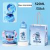 Garrafa Térmica Dupla Disney Stitch com Capa de Tecido
