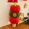 Soft Strawberry Capybara Plush Doll For Children And Bedroom Decoration Gift