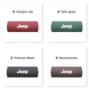 Leather Car Roof Armrest Non-slip Handle Protector Pull Cover For Jeep Grand Cherokee Wrangler JK Gladiator Compass Renegade AJQ1