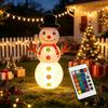 Aufblasbarer LED-Nikolaus-Wackelfigur - Weihnachtsdekoration für den Außenbereich