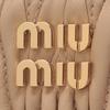 Bifold Wallet Matelasse Mini Wallet Beige MIU MIU 5ML522 2FPP F0036 [Miu Miu] Women's [Item]