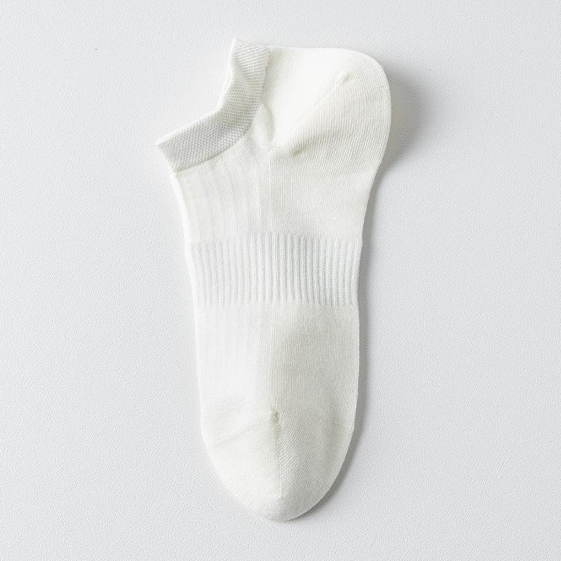 

Мужские носки, Короткие носки, Летние тонкие носки с защитой от запаха, Мужские спортивные носки-лодочки, Однотонные мужские носки с низким верхом 1 pair белый