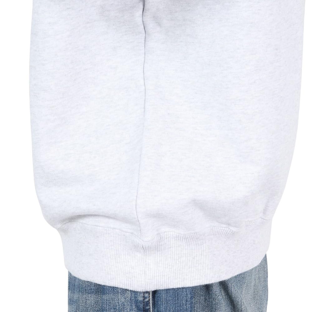 [Extra Large] Men's Standard Logo Crewneck Sweatshirt, Ash