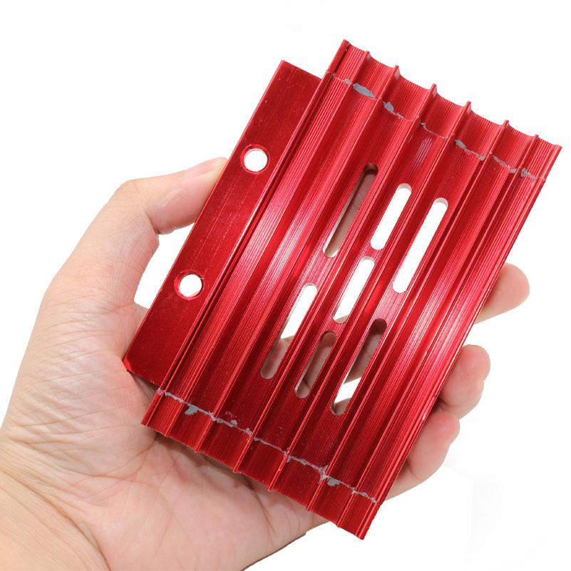 Motorcycle Aluminum Oil Radiator Bike Oil Cooler With Oil Pipe With Screw For Lifan 110 125cc Honda CRF Motocross Accessories