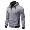 Hoodies Men Long Sleeve Casual Jacket Sweatshirt Cotton Coat Hoody Tops
